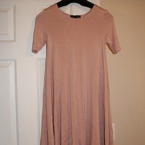 Light Pink Mini Dress